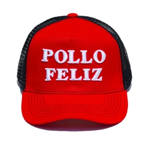 Gorra Roja de Pollo Feliz.