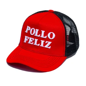 Gorra Roja de Pollo Feliz.