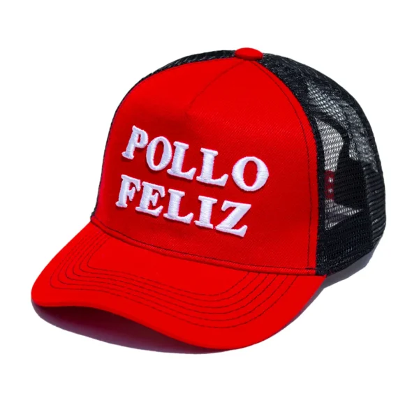 Gorra Roja de Pollo Feliz.