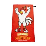 Toalla de baño 50 años de Pollo Feliz.