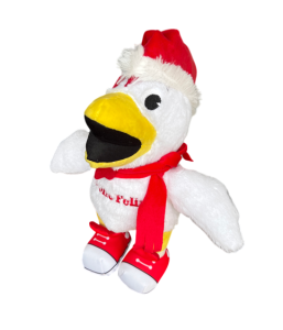 PELUCHE POLLO ESPECIAL DE NAVIDAD