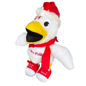 PELUCHE POLLO ESPECIAL DE NAVIDAD
